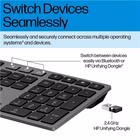 Immagine di HP 725 Multi-Device Rechargeable Wireless Keyboard 9T5B2AA