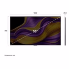 Immagine di Tv 55" 4K (3840x2160) LG ELECTRONICS 55 OLED EVO G5 4K UHD WALL WEBOS25 OLED55G54LW.API