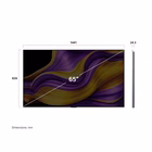 Immagine di Tv 65" 4K (3840x2160) LG ELECTRONICS 65 OLED EVO G5 4K UHD WALL WEBOS25 OLED65G54LW.API