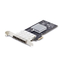Immagine di Adattatore di rete STARTECH Scheda di Rete SFP GbE a 4 Porte, PCIe 2.1 x1, Int P041GINETWRKCRD