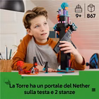 Immagine di Costruzioni LEGO La Torre dell Enderman 21279