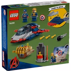 Immagine di Costruzioni LEGO Captain America contro Thanos 76319