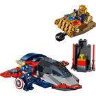 Immagine di Costruzioni LEGO Captain America contro Thanos 76319