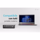 Immagine di Thunderbolt 5 quattro display dock.