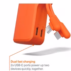 Immagine di Power bank CYGNETT Cygnett Battery bank Thumboost 5K Powerbank con ca CY5358PBCHE