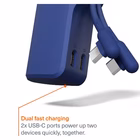 Immagine di Power bank CYGNETT Cygnett Battery bank Thumboost 5K Powerbank con ca CY5357PBCHE