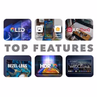 Immagine di Tv 43" 4K (3840x2160) SMART TECH 43" UHD QLed SmartOS 43QW02V