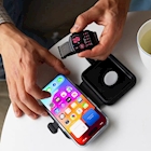 Immagine di Caricabatterie wireless/senza fili Bianco adattatore proprietario CYGNETT Base di ricarica 2 in 1 Ch