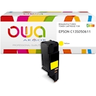 Immagine di Toner Laser rigenerato OWA EPSON C13S050611 giallo