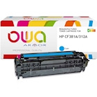 Immagine di Toner Laser rigenerato OWA HP CF381A ciano