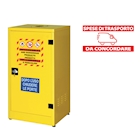 Immagine di Armadio metallico per liquidi infiammabili cm 110h (trasporto escluso)