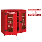 Immagine di Armadio metallico per attrezzature antincendio e DPI 1 anta cieca cm 110h (trasporto escluso)