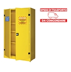 Immagine di Armadio metallico per liquidi infiammabili cm 185h (trasporto escluso)