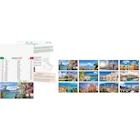 Immagine di Calendario da muro cm 28,8x47 Paesaggi e Città 100+