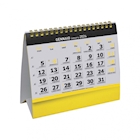 Immagine di Calendario da tavolo Impact 16,5x14 giallo 100+