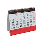 Immagine di Calendario da tavolo Impact 16,5x14 rosso 100+