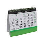 Immagine di Calendario da tavolo Impact 16,5x14 verde 100+