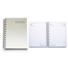 Immagine di Agenda in PPL con spirale giornaliera 15x21 bianco 20+