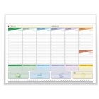 Immagine di Planning/base da tavolo settimanale 29,7x21 multicolore 50+