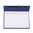 Immagine di Planning da tavolo Tavecchi settimanale con custodia in PU termovirante 100ff cm 18,5x22 colore blu