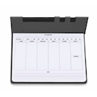 Immagine di Planning da tavolo Tavecchi settimanale con custodia in PU termovirante 100ff cm 18,5x22 colore nero