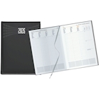 Immagine di Agenda maxi settimanale f.to 21x29,7 nero 10+
