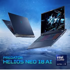 Immagine di Notebook 18" intel core ultra 9 32.00000 1024GB ACER Acer PREDATOR HELIOS NEO 18 AI PHN18-72-99PE
