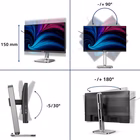 Immagine di Monitor 23,8 120hz reg alt USB-C