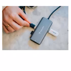 Immagine di USB c multiport hub 6 porte rj45