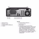 Immagine di Pc Desktop 32.00000 windows 11 intel core ultra 7 1024 Gb HP HP workstation listino A40PCET