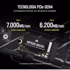 Immagine di Ssd interni 1000GB pcie gen 4.0 x 4 nvme CORSAIR CORSAIR MP600 MICRO 1TB M.2 2242 V2 CSSD1000600MC