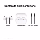 Immagine di Auricolari wireless si bluetooth Bianco SAMSUNG SM-R530NZWAITV