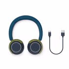 Immagine di Cuffie cordless Blu PHILIPS CUFFIE ON EAR WIRELESS PER BAMBINI OTTANIO TAK4200CT/00