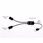 Immagine di USB cable hub 2 port