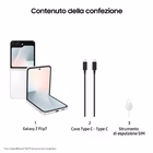 Immagine di Smartphone 256GB SAMSUNG GALAXY Z FLIP7 FE 8+256GB WHITE SM-F761BZWHEUE