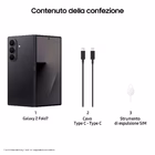 Immagine di Smartphone 512GB SAMSUNG GALAXY Z FOLD7 12+512GB JETBLACK ENTERPRISE EDITIO SM-F966BZKCEEE