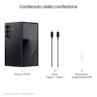Immagine di Smartphone 1000GB SAMSUNG GALAXY Z FOLD7 16+1TB JETBLACK SM-F966BZKNEUE