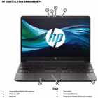 Immagine di Notebook 15.6" intel n 8.00000 256GB HP HP notebook Smart Buy B9YT4ET