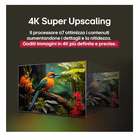 Immagine di Tv 55" 4K (3840x2160) LG ELECTRONICS 55 QNED 80A 4K UHD WEBOS25 PIEDINI LATERALI 55QNED80A6A.API