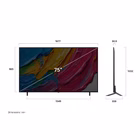 Immagine di Tv 75" 4K (3840x2160) LG ELECTRONICS 75 QNED 80A 4K UHD WEBOS25 PIEDINI LATERALI 75QNED80A6A.API