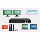 Immagine di USB-C kvm dual display pd docking