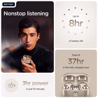 Immagine di Auricolari senza filo si bluetooth Beige MOTOROLA MOTO BUDS LOOP SWAROVSKI PG38C07172