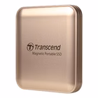 Immagine di Ssd esterni 2000GB USB-C TRANSCEND TS2TESD420G - SSD Esterno MagSafe da 2TB Oro Champ TS2TESD420G