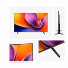 Immagine di Tv 75" 4K (3840x2160) HISENSE 75 A69Q 4K UHD SMART VIDAA U9 75A69Q