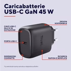 Immagine di Maxo 45w USB-C gan charger black