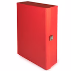Immagine di Portaprogetti in carta goffrata d10 cm 27x36 rosso