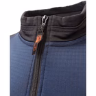 Immagine di Micropile full zip ELICA SAFETY VANCOUVER colore blu navy/nero taglia S