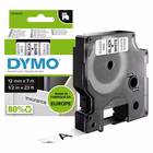 Immagine di Nastro DYMO 450130 D1 mm 12x7 mt nero/bianco