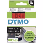 Immagine di Nastro DYMO 409170 D1 mm 9x7 m nero/rosso