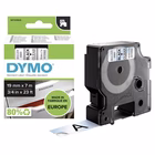 Immagine di Nastro DYMO 458000 D1 mm 19x7 m nero/trasparente